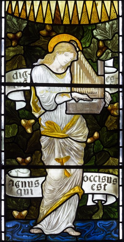 St Cecilia by Edward Burne Jones